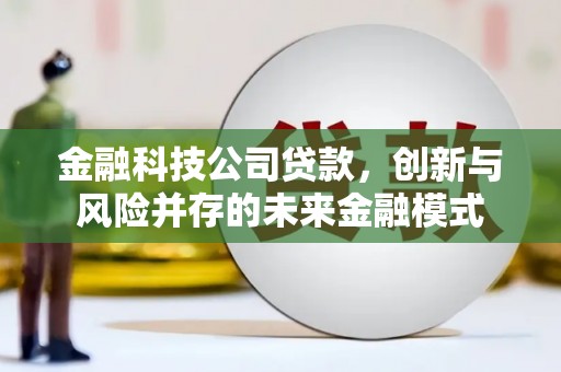咸丰金融科技公司贷款，创新与风险并存的未来金融模式