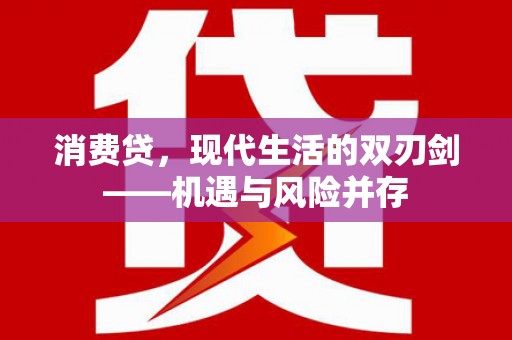 咸丰消费贷，现代生活的双刃剑——机遇与风险并存