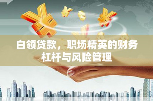 咸丰白领贷款，职场精英的财务杠杆与风险管理