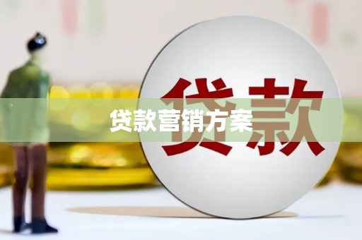 咸丰贷款营销方案