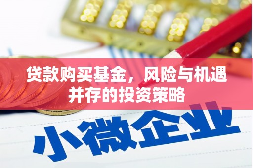 咸丰贷款购买基金，风险与机遇并存的投资策略
