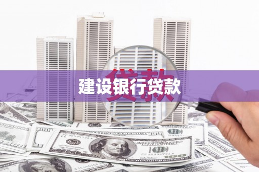 咸丰建设银行贷款