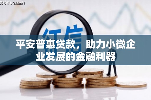 咸丰平安普惠贷款，助力小微企业发展的金融利器