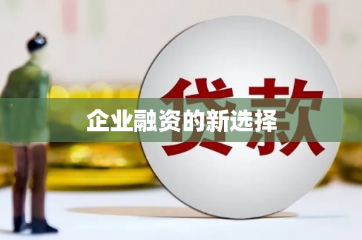 咸丰企业融资的新选择