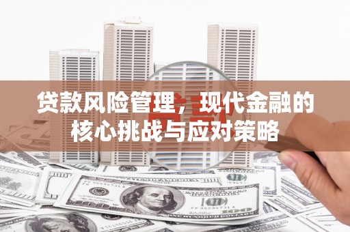 咸丰贷款风险管理，现代金融的核心挑战与应对策略