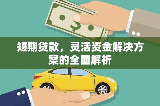 咸丰短期贷款，灵活资金解决方案的全面解析