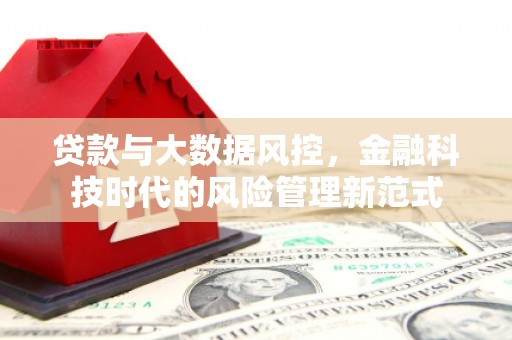 咸丰贷款与大数据风控，金融科技时代的风险管理新范式