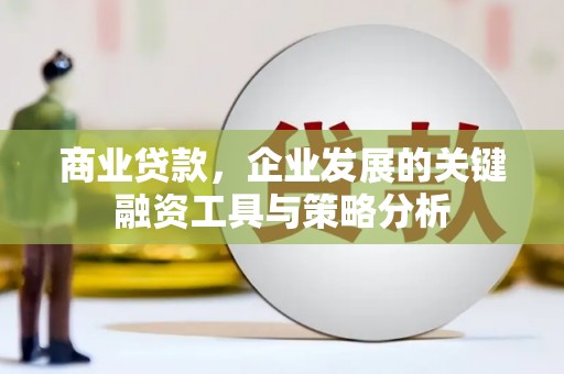 咸丰商业贷款，企业发展的关键融资工具与策略分析