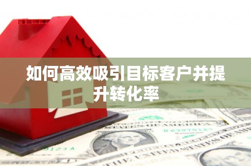 咸丰如何高效吸引目标客户并提升转化率