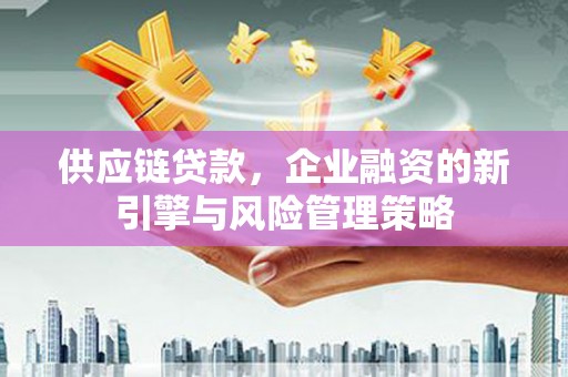 咸丰供应链贷款，企业融资的新引擎与风险管理策略