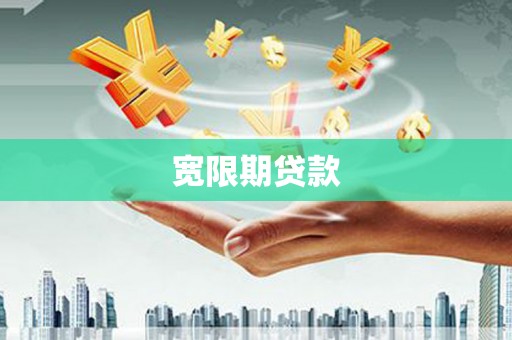 咸丰宽限期贷款