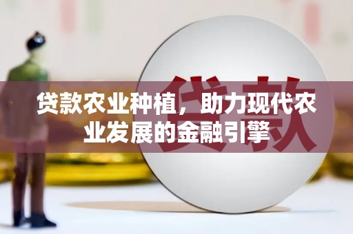 咸丰贷款农业种植，助力现代农业发展的金融引擎