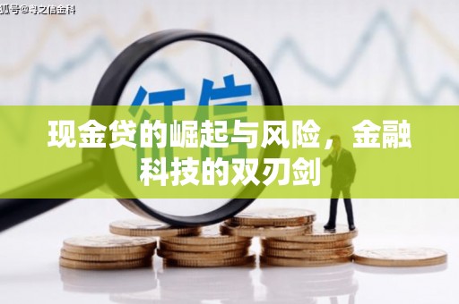 咸丰现金贷的崛起与风险，金融科技的双刃剑