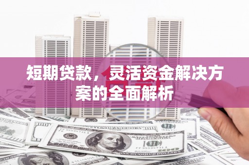 咸丰短期贷款，灵活资金解决方案的全面解析