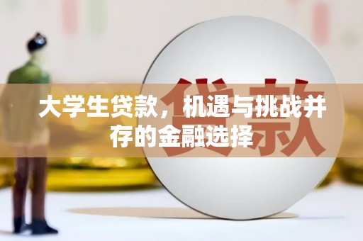 咸丰大学生贷款，机遇与挑战并存的金融选择