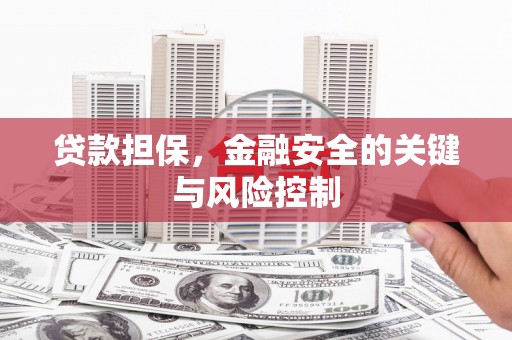咸丰贷款担保，金融安全的关键与风险控制
