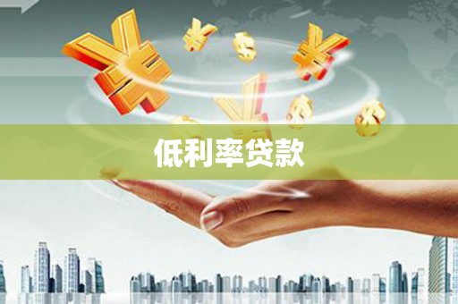 咸丰低利率贷款
