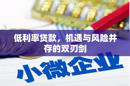 咸丰低利率贷款，机遇与风险并存的双刃剑