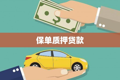 咸丰保单质押贷款