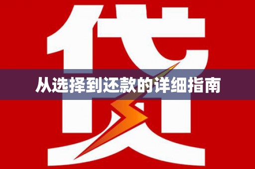 咸丰从选择到还款的详细指南