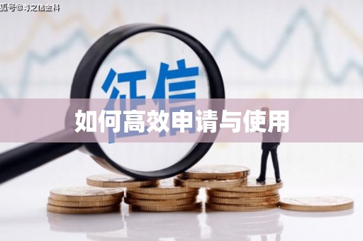 咸丰如何高效申请与使用