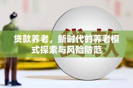 咸丰贷款养老，新时代的养老模式探索与风险防范