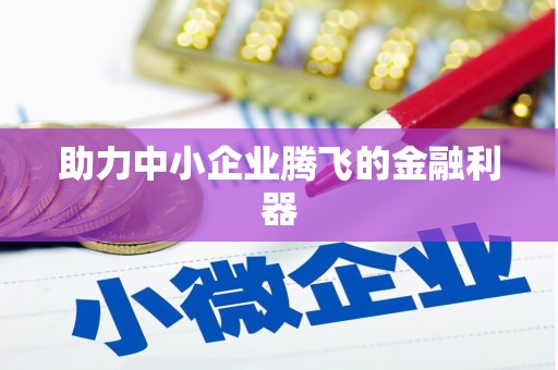 咸丰助力中小企业腾飞的金融利器