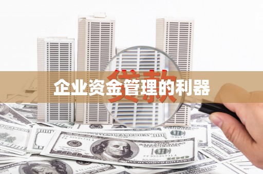 咸丰企业资金管理的利器