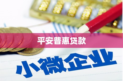 咸丰平安普惠贷款