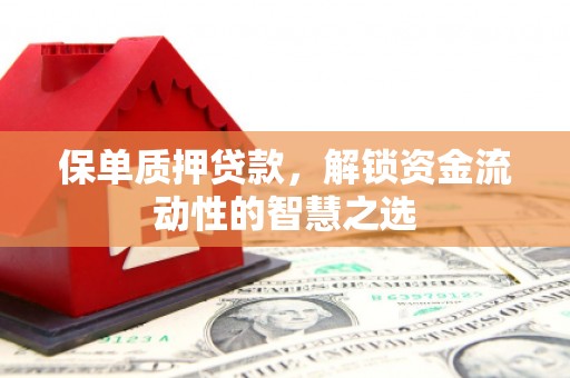 咸丰保单质押贷款，解锁资金流动性的智慧之选