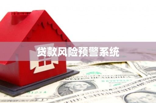 咸丰贷款风险预警系统